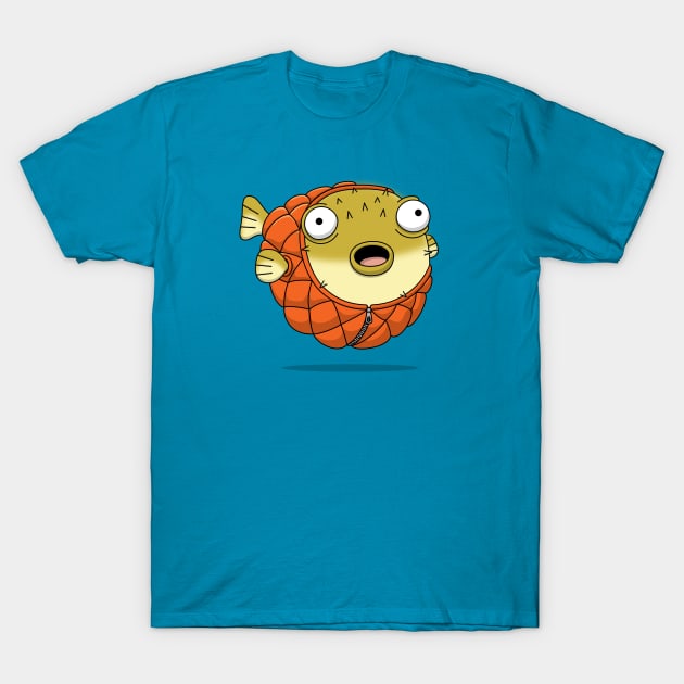 Puffer fish T-Shirt by adam@adamdorman.com